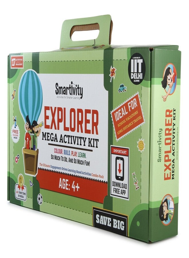 سمارتيفيتي مجموعة أنشطة سمارتيفيتي الضخمة - لعبة استكشاف العلوم والتكنولوجيا والهندسة والرياضيات، والبناء والتشييد، والتعلم، والبناء والتشييد - Image 2